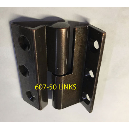 Paumelle Prameta 50 Mm Links Bruni - Ref. PRA 607-50 L B